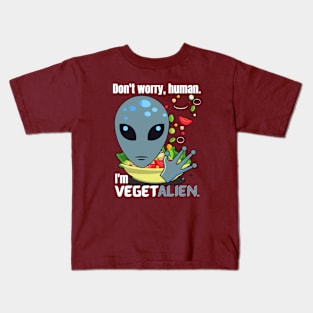 VegetAlien - Funny Alien Kids T-Shirt